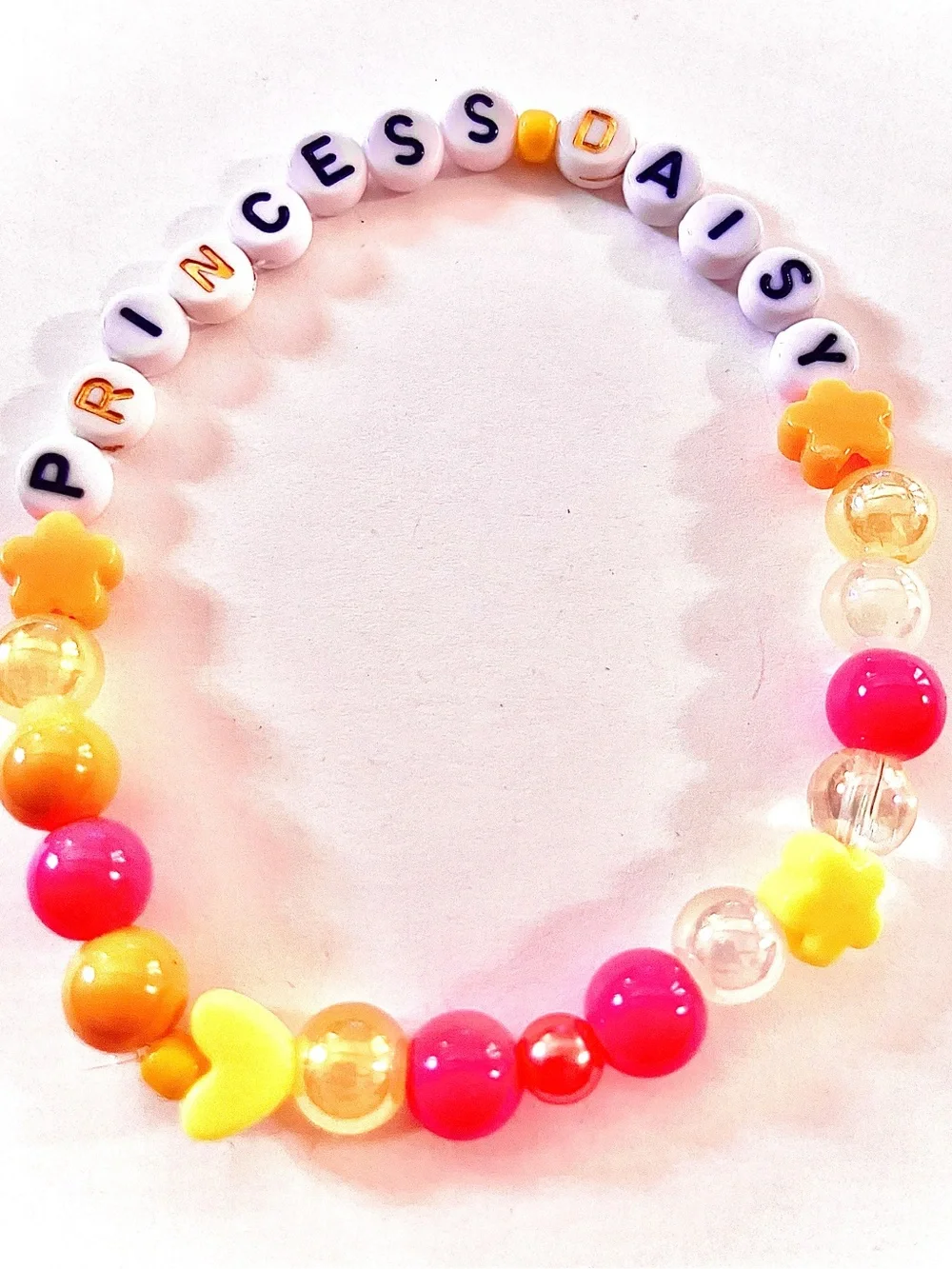 BUY1GET1FREE Princess Daisy inspired bracelet | Mario and Luigi